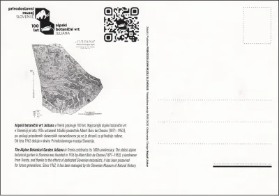 ALPSKI BOTANIČNI VRT JULIANA - 100 LET
